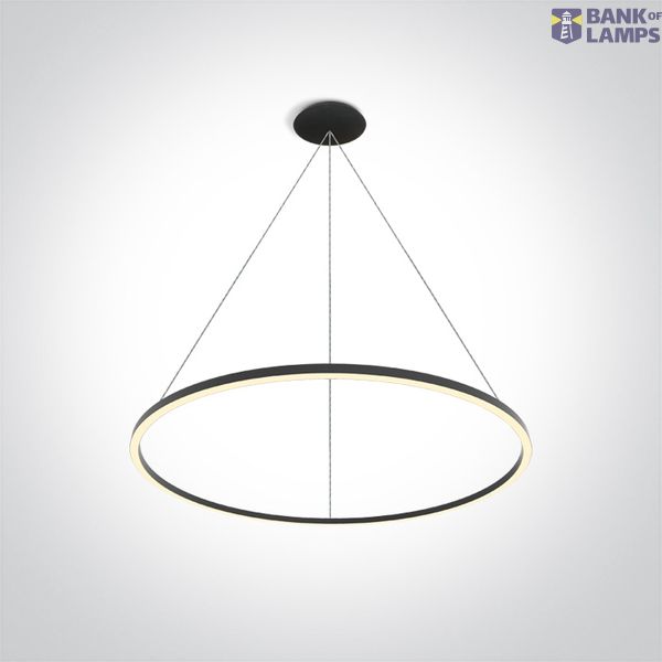 BLACK PENDANT LED 65W WW IP20 230V image 1