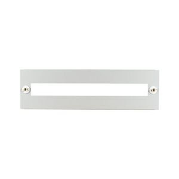 BPZ-FP/MSW-400/125-45 Front plate for HxW=125x400mm, with 45 mm device cutout image 2