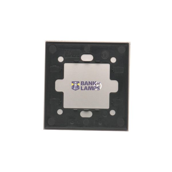 Single switch, (module), 10AX, quick connection, black matt image 2