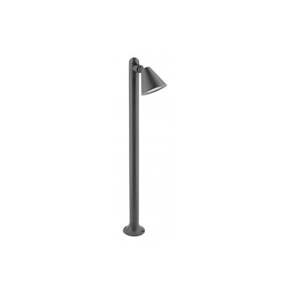 Garden luminaire LUSTINO, GU10, max. 20 W, IP44, post 800 mm, graphite image 1