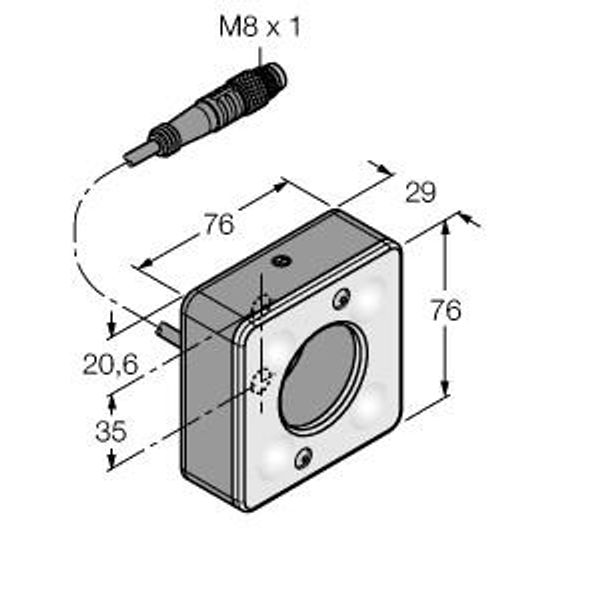 Vision System ring light   LEDWR70XD5-PM image 1