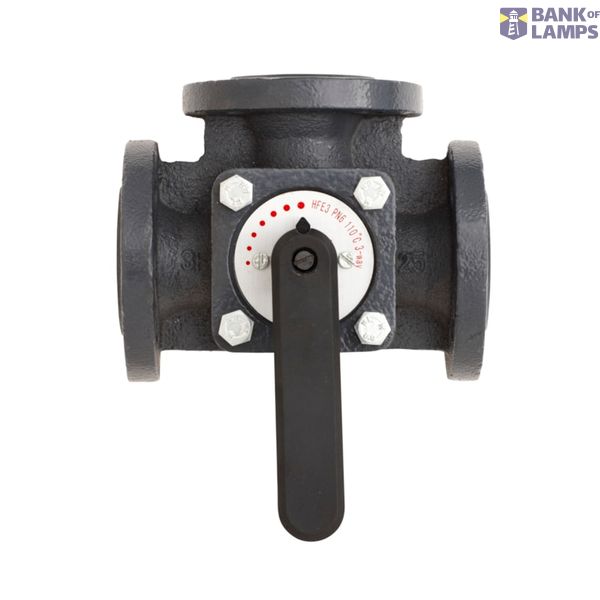 HFE 3 PN6 20/12 rotary 3-way Flange image 1