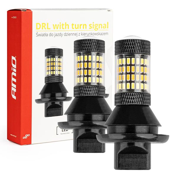 DRL with turn signal 2in1 AMIO-02451 image 1
