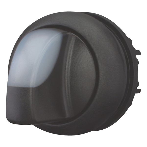 M22S-WRLK-W Illuminated selector switch actuator, RMQ-Titan, With thumb-grip, maintained, 2 positions, White, Bezel: black image 11
