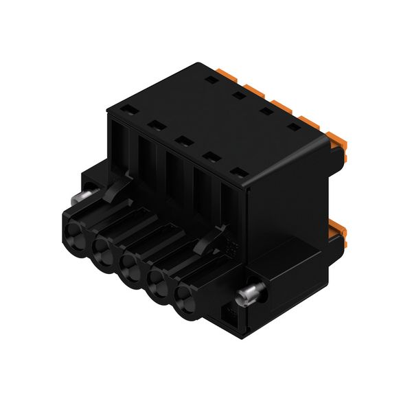 PCB plug-in connector, female plug, 5.08 mm, Number of poles: 5, 180°, PUSH IN with actuator, Clamping range, max. : 3.31 mm², Box image 1