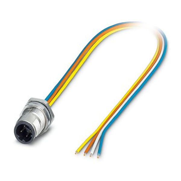 SACC-DSI-MSD-4CON-M12/0,5 SCO - Device connector, rear mounting image 1