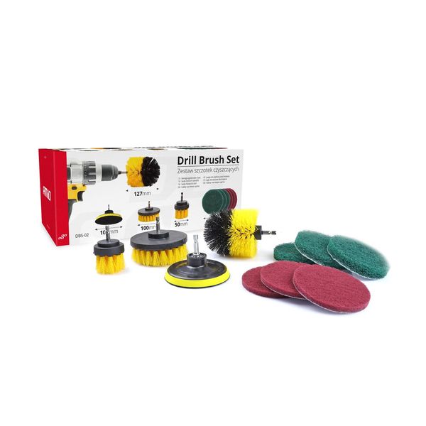 Drill Brush Set - 10pcs image 1