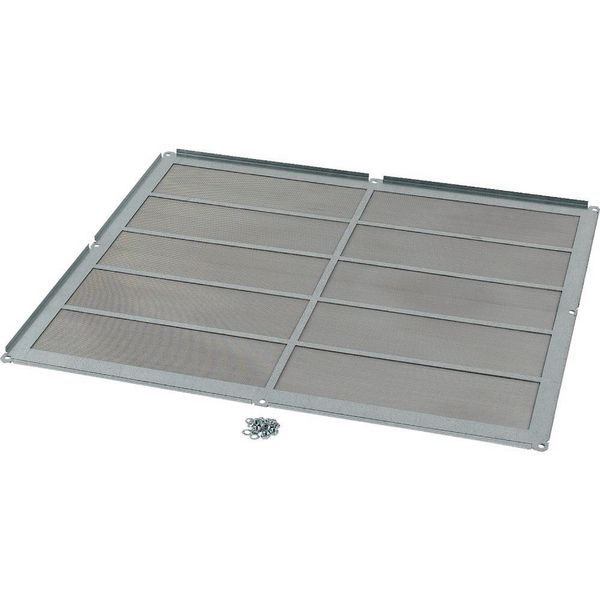 XLST5F35 Bottom-/top plate for F3A flanges, for WxD = 300 x 500mm, IP55, grey image 5