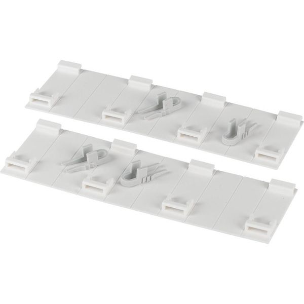 AP-45 Blanking plate for 45 MM cut-outs, lockable, 2 x 10 SU, white image 3