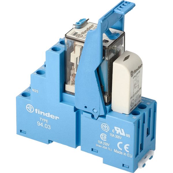 Rel. interface Mod.screw 3CO 10A/24VDC/Agni/LED (58.33.9.024.0050) image 2