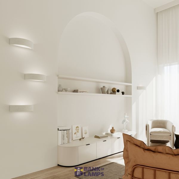 CERAMIC WALL LAMP ATENA E27 1X60W IP20 image 10