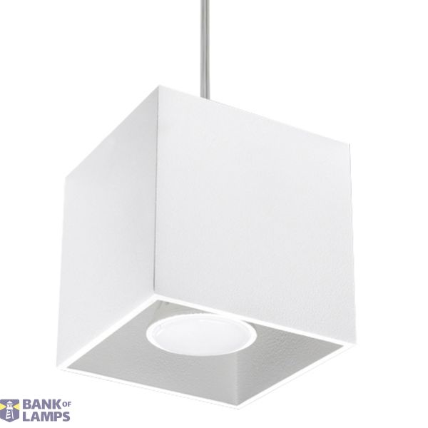 HANGING LAMP QUAD 1 WHITE GU10 1X40W IP20 image 3