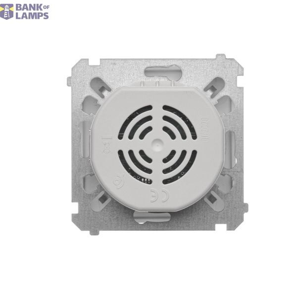 Single roller blind button, 10A, white image 1