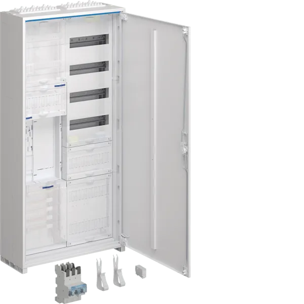 Complete cabinet, univ.Z, 1 ZP, BKE-I, APZ, zRfZ, VT4, 1100x550x205 mm, 16 mm², SK II, IP44 image 1