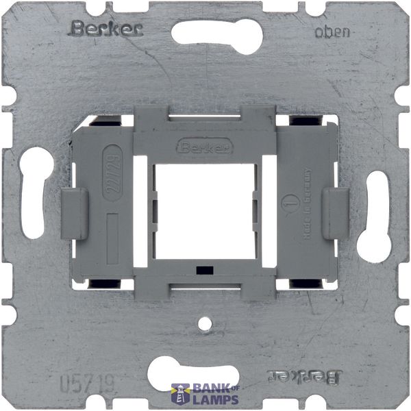 Supporting plate for modular jacks, com-tech image 1