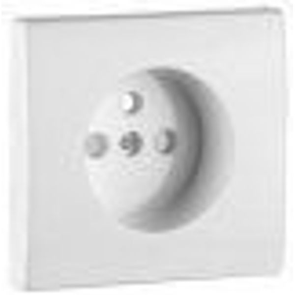 SAFETY C.PLAT F/EARTH SOCKET (FRENCH) ORANGE image 1