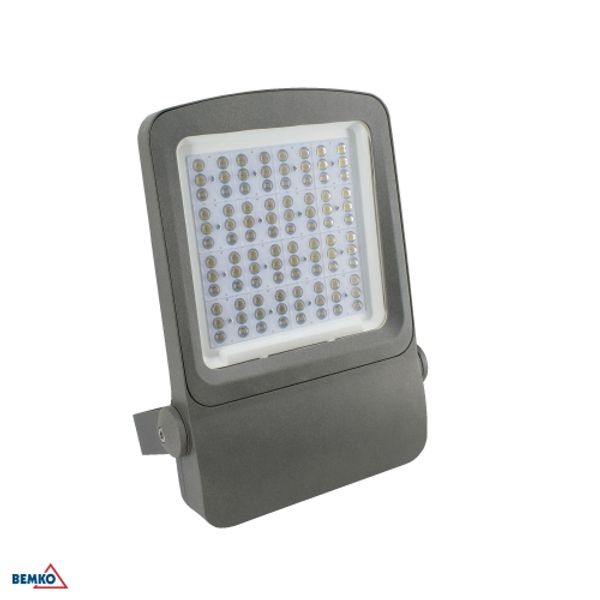 LED FLOODLIGHT LFC CAMPUS 250W 3000K 37500lm IP66 90X90 GREY image 1