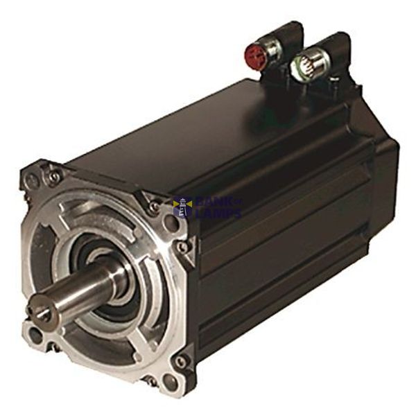 Allen-Bradley, MPL-B330P-HK74AA, Bulletin MPL - Low-Inertia Brushless Servo Motors Product, 460 V, Frame Size 3 = 100 mm (3.94 in.), Stack Length 30 = 76.2 mm (3.0 in.), 5000 RPM, Keyless Shaft Extension, SpeedTEC DIN Connector image 1