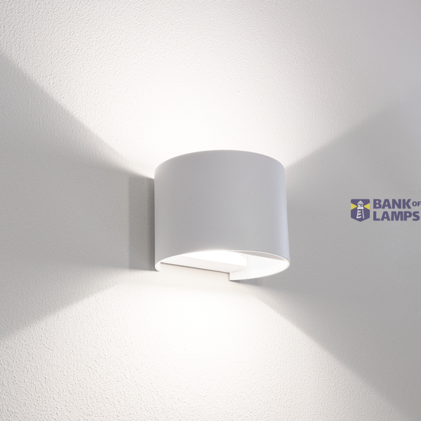 APPLIQUE LED UP&DOWN TONDO BIANCO image 1