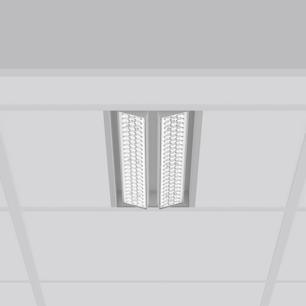 TX-MOVE, 35...68 W, 5350...9600 lm, 840, silver, on/off Recessed proje image 2