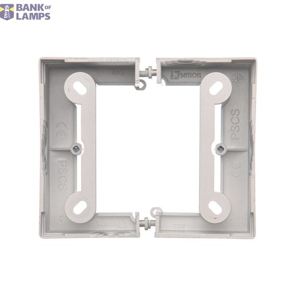 Single fiber optic socket, matt aluminum image 1
