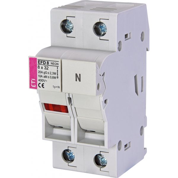 Fuse disconnector, *EFD 8 1p+N NEON image 1