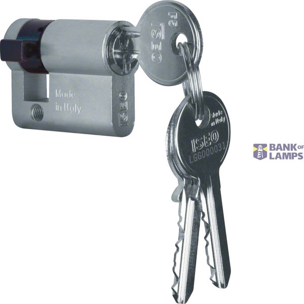 Key cylinder with matching locks for cylinder (blind) switch image 1