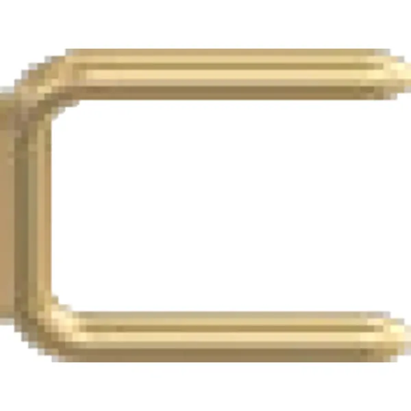 Wire jumper, pitch 6.35 mm, 20 A, gold-plated, 24.0035 image 1