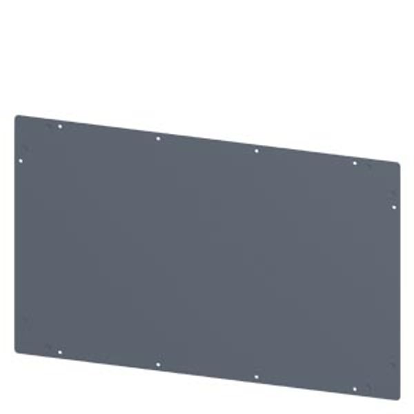 SIVACON, roof, closed, IP55, W: 800 mm, D: 500 mm, zinc-plated image 1