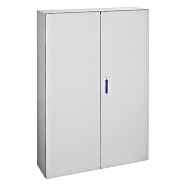 Wall-mounted enclosure 2 doors IP54 H=1400 W=1000 D=300mm image 1