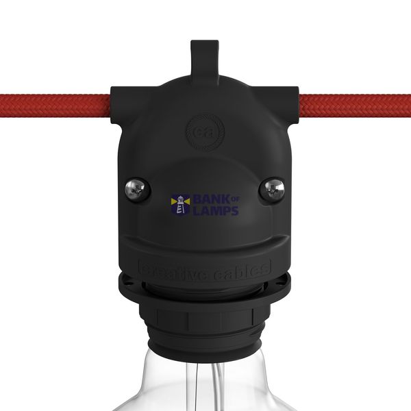 Eiva-2, 2-way outdoor lamp holder E27 and IP65 rating for Modulair System image 1