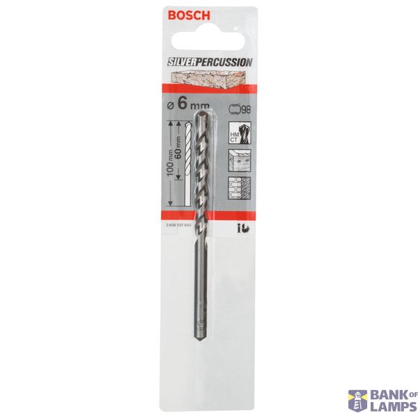 Concrete drill bit CYL-3 6 x 60 x 100 mm, d 5,5 mm image 2