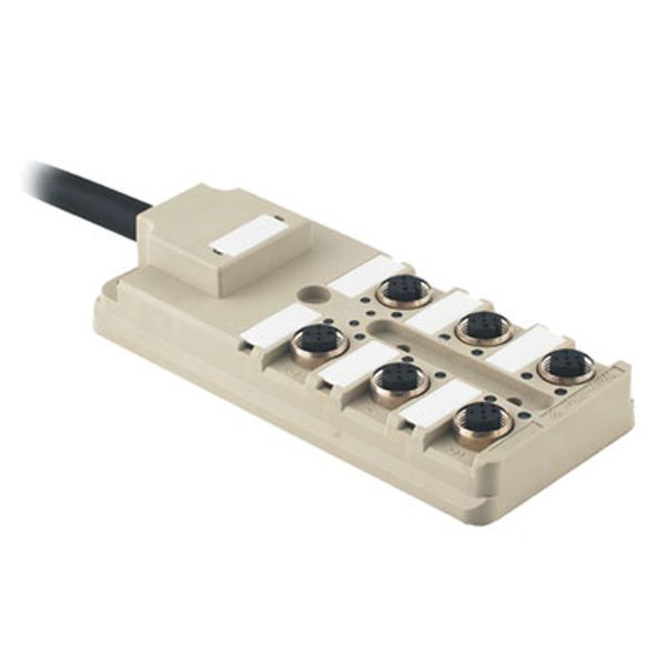 Fixed cable version, M12, 30 V, A-coded, LED: Yes, LED initiator: Yes, Wiring type: PNP, 20 m image 2