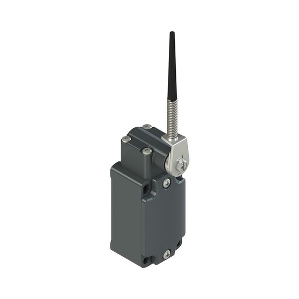Position switch, coiled spring lever with plastic point image 1