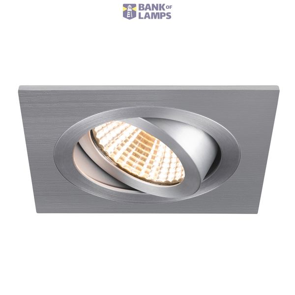 NEW TRIA® 75, ceiling installation ring, L: 9 W: 9 H: 2.6 cm, IP 20, aluminium image 2