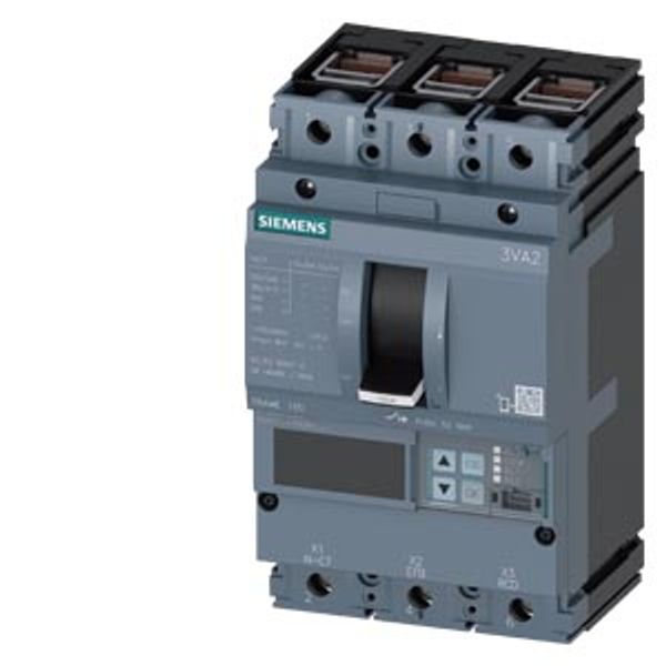 circuit breaker 3VA2 IEC Frame 160 breaking capacity class E Icu=200 kA @ 415 V image 1