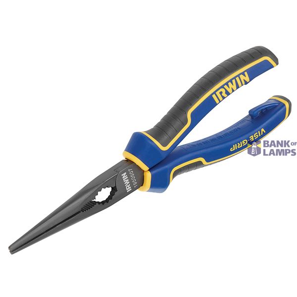8IN STANDARD LONG NOSE PLIERS image 1