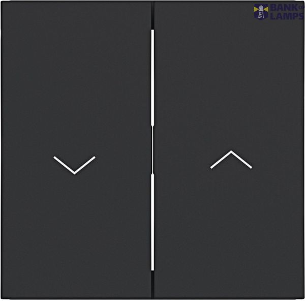 Double seesaw, with single arrow symbol print, A.x/C.x, matte night black image 1