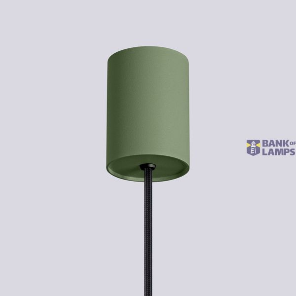 Pendant lamp HALO 1 olive green image 3