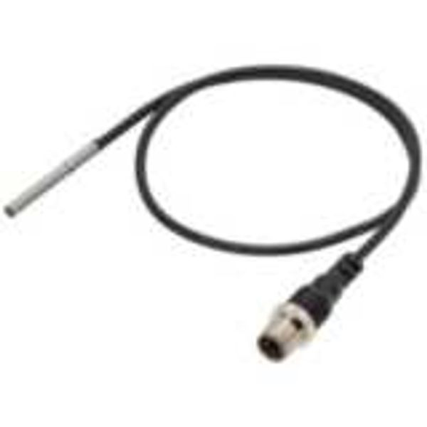 Proximity sensor, inductive, Dia 3mm, Shielded, 0.8mm, DC, 3-wire, Pig E2E 8073M image 1