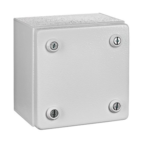 Terminal box sheet steel IP66, H=200 W=200 D=80mm image 1