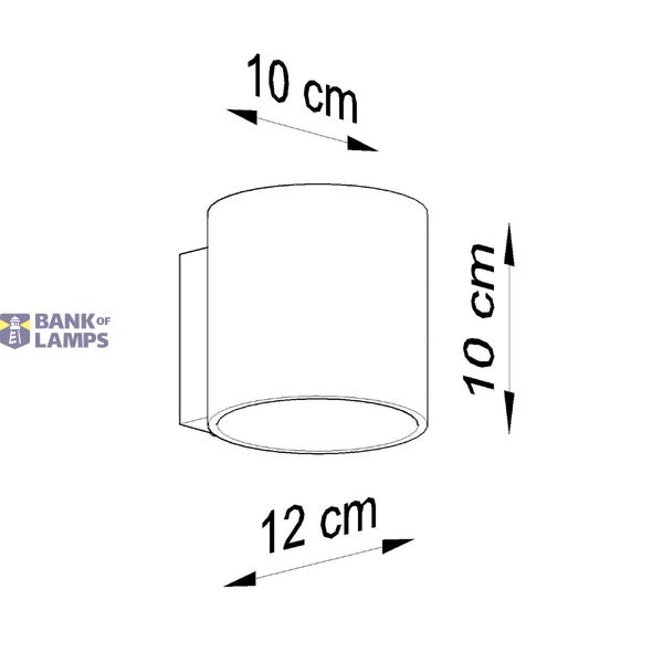 WALL LAMP ORBIS 1 WHITE G9 1X40W IP20 image 9