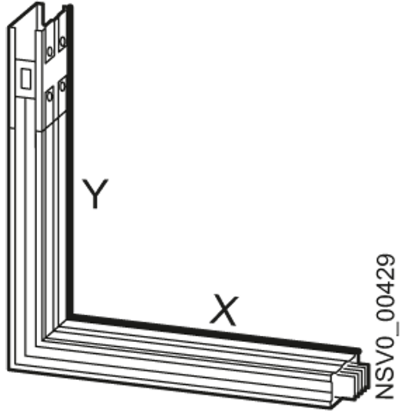 BD2A-400-LV-X* KNEE FRONTSIDE X 0,36M-1,25M / Y 0,36M 160A-400A image 1