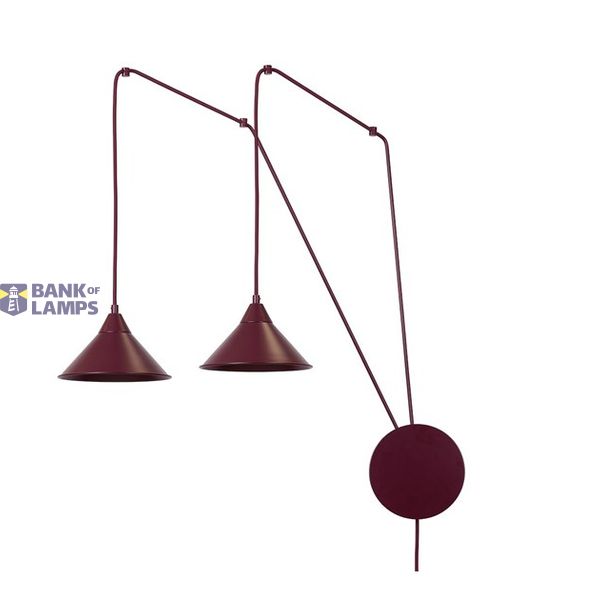 ABRAMO 2 BURGUNDY image 1