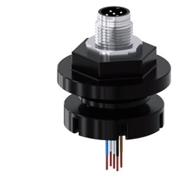 Adapter, M12 plug, 5-pole, for M20/M25 cable entry image 1