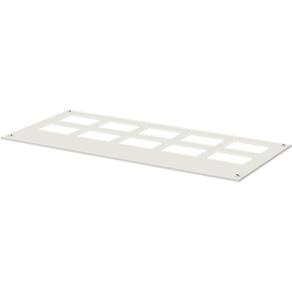 Top plate for 2x TZ flange., WxD 1359x625mm image 1