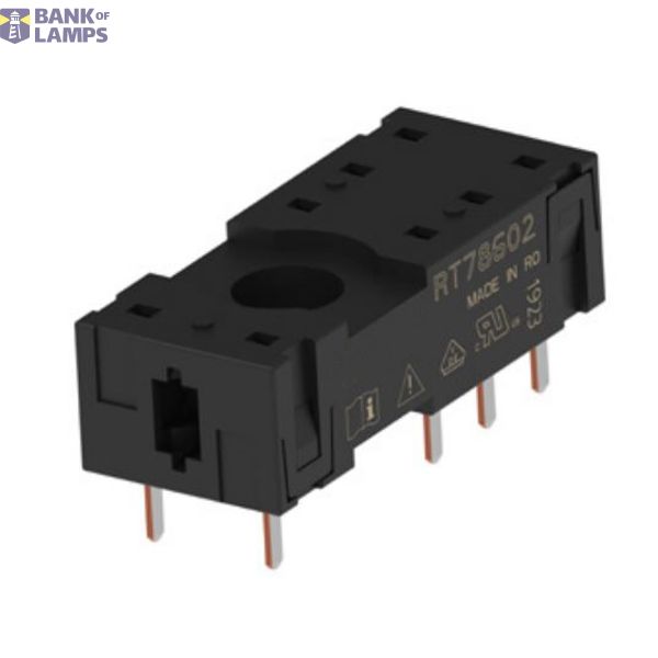 PCB-socket for PCB-relays for 5.0mm pinning image 1