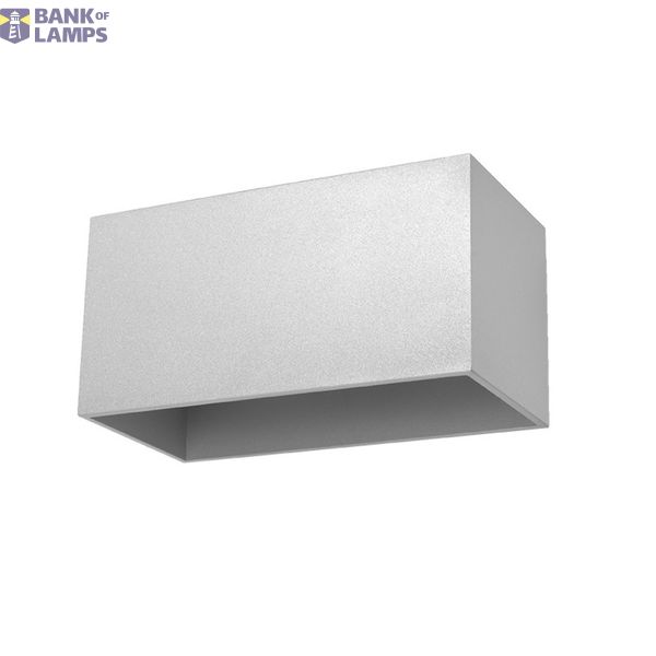 WALL LAMP QUAD MAXI GREY G9 2X40W IP20 image 2