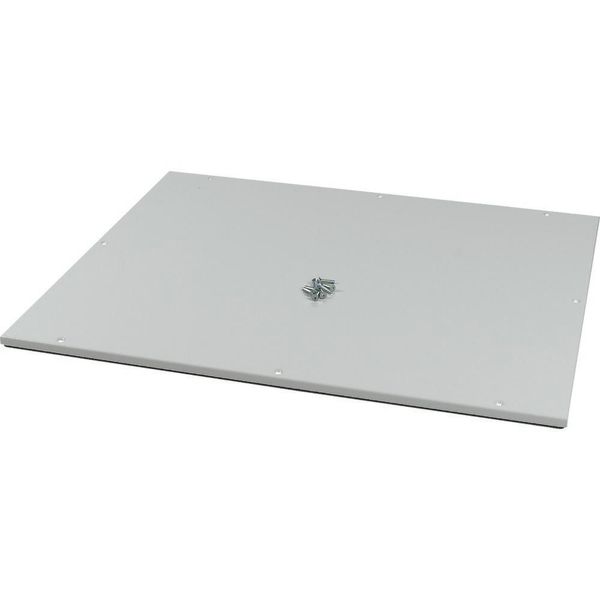 XTSZPTAC-W1100 Top plate for OpenFrame, closed, W=1100mm, grey image 5