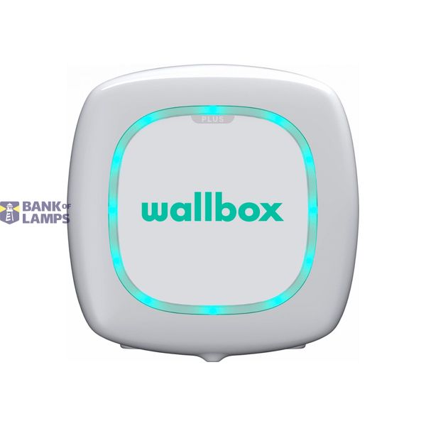 Wallbox | Pulsar Plus Electric Vehicle charger, 5 meter cable Type 2, 11kW, RCD(DC Leakage) + OCPP | 11 kW | Wi-Fi, Bluetooth image 1